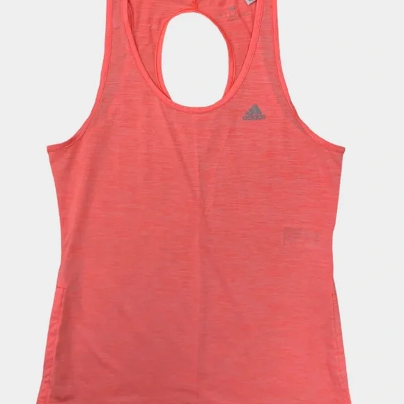 ADIDAS KEY-HOLE RUN TANK - Picture 2 of 2